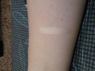 Unblended swatch