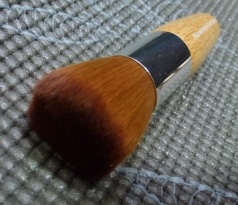Close-up of brush bristles